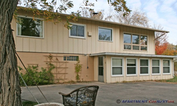 Patio and Rear View of House