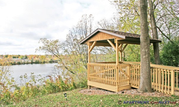Gazeboo Overlooking River