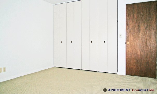 Bedroom Double Closets