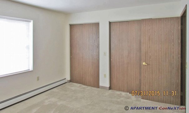 Bedroom 1 with Double Closets
