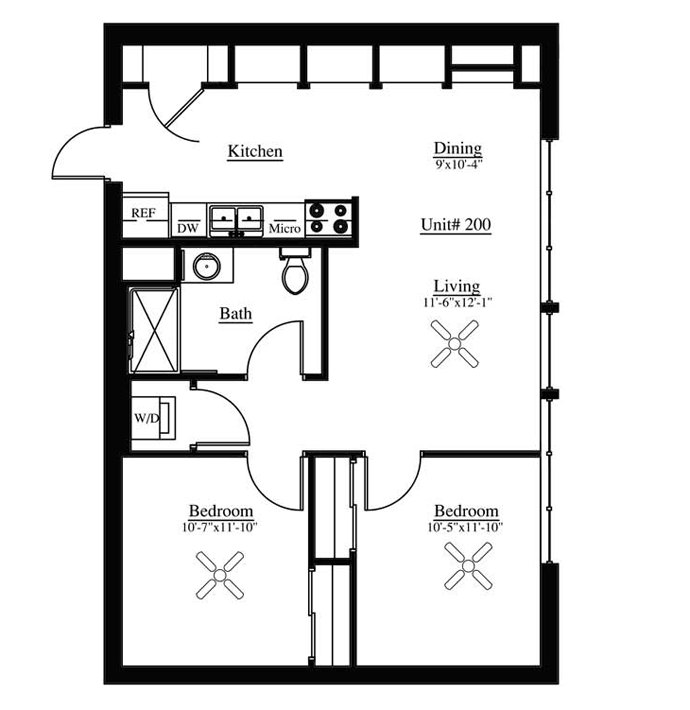 First 2-Bedroom Style First 2-Bedroom Style