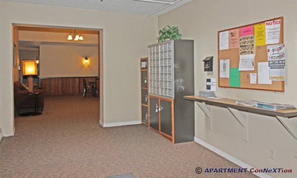 Spacious Mail Lobby