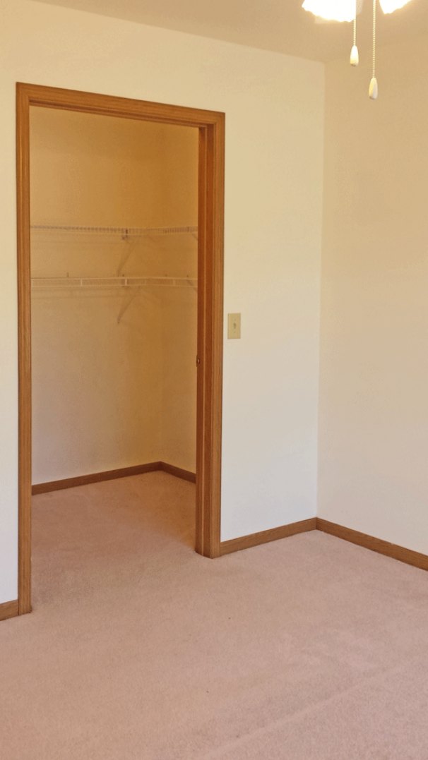 Bedroom with Walk-In Closet