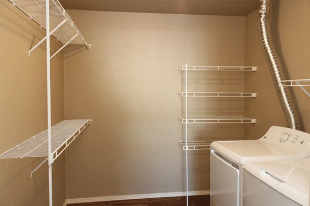 Master Walk-In Closet with Washer/Dryer
