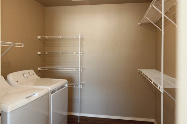 Master Walk-In Closet with Washer/Dryer