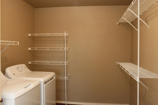 Master Walk-In Closet & Laundry