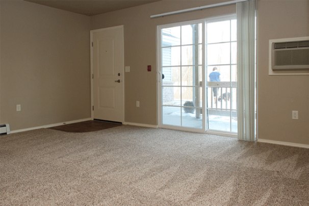 Living Room with Private Patio