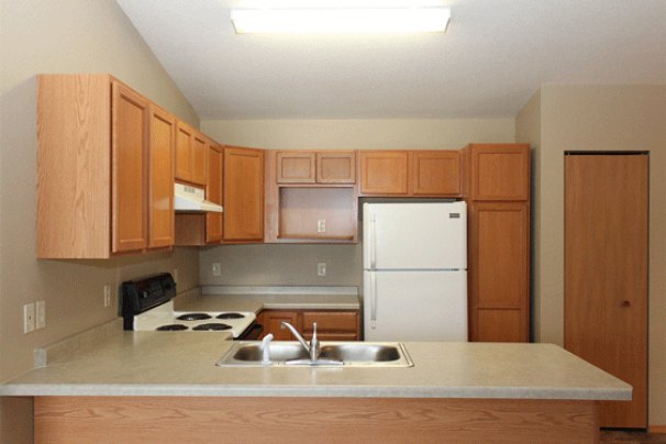 Kitchen from Living Room