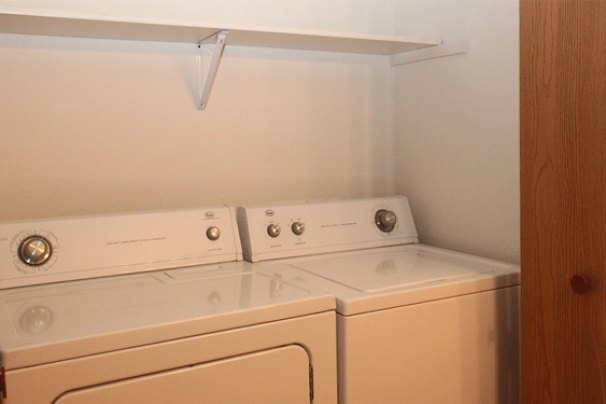 Laundry Closet (in Bathroom)