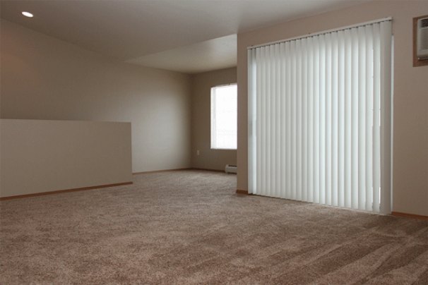 Living Room with Den Alcove