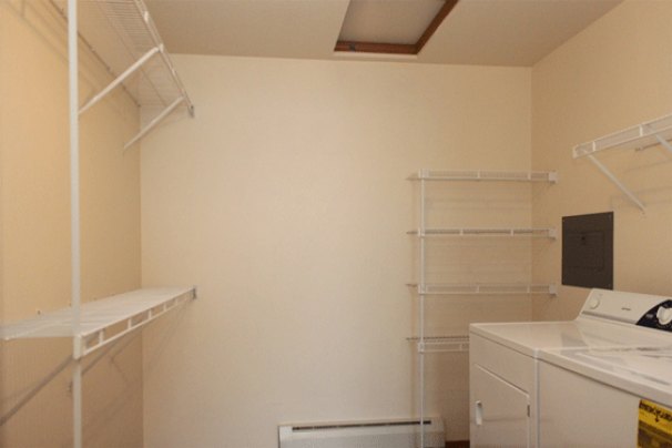 Walk-In Closet with Laundry