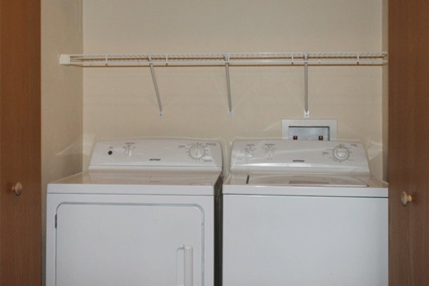 Laundry Closet (in Full Bathroom)