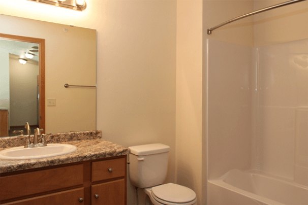 Full Second Bathroom with Tub/Shower