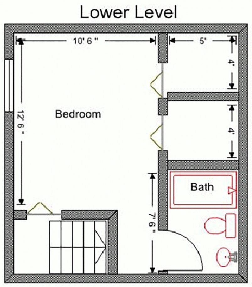 Floor Plan (Lower Level)