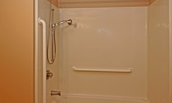 Full Tub/Shower (Low-Lip Showers in Some)