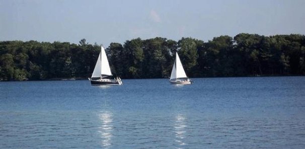 View Over Lake Du Bay