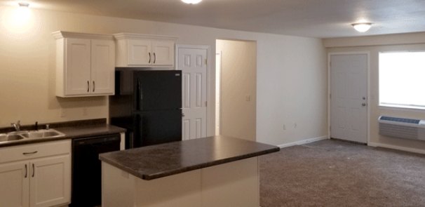 Kitchen (view to Living Room)