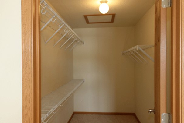 Bedroom Walk-In Closet