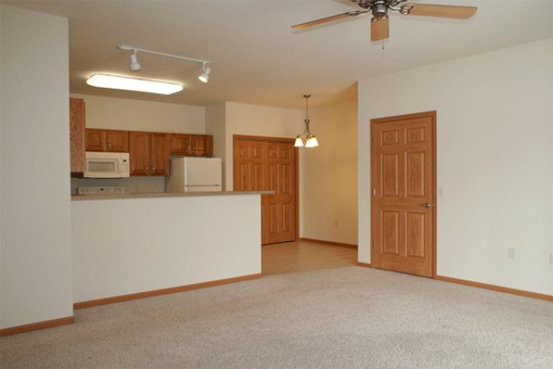 Kitchen from Living Room