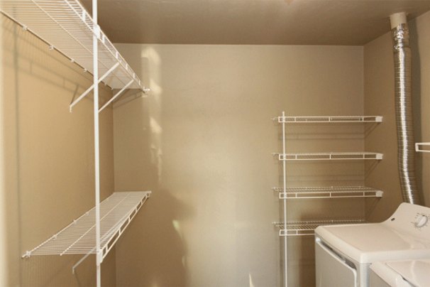 Master Bedroom Walk-In Closet with Laundry