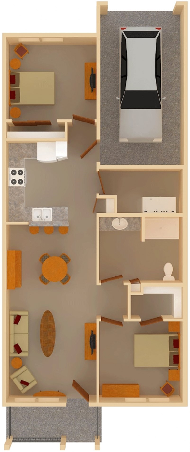 Split Bedroom Floor Plan Split Bedroom Floor Plan