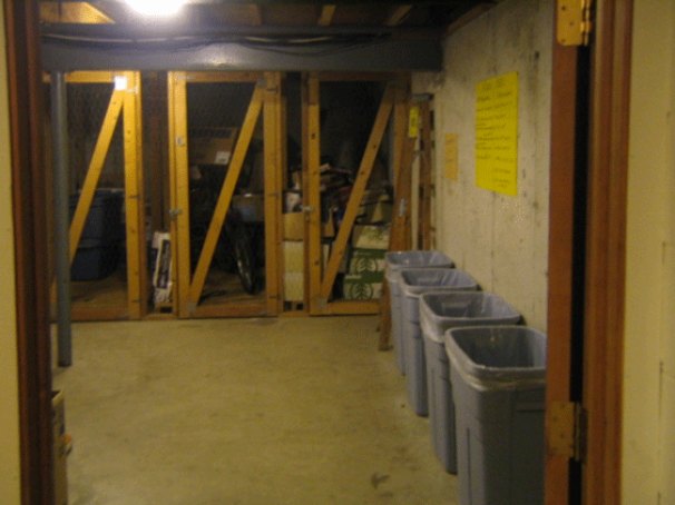 Basement Storage Lockers