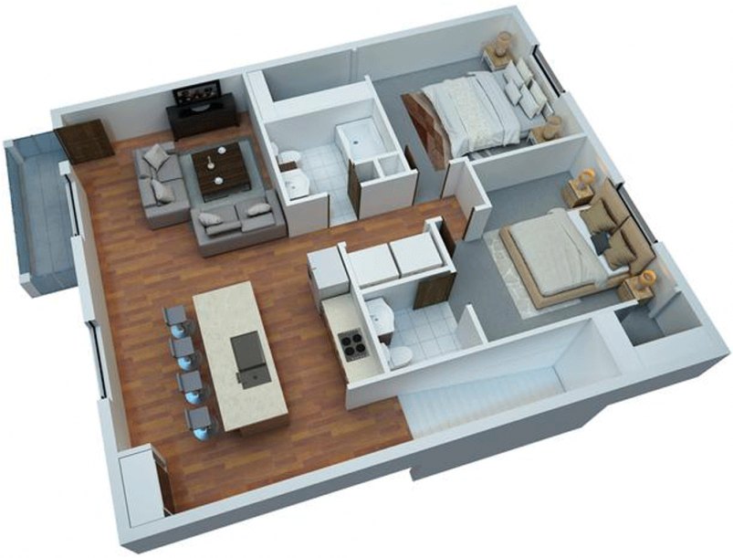 Upper Unit Floor Plan