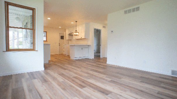 Living Room to Dining & Kitchen