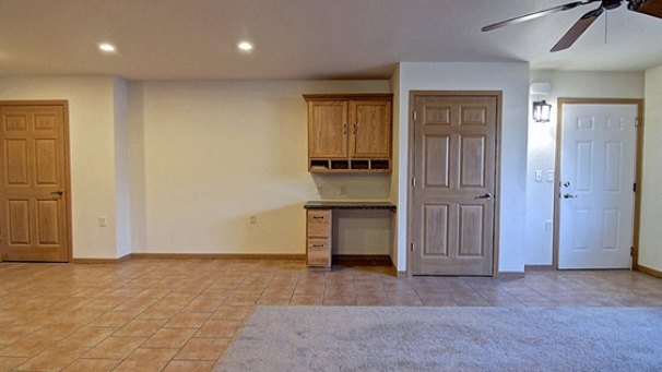 Living Room Entry & Dining Area