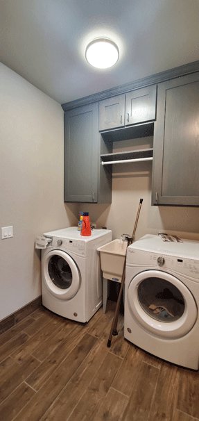 Laundry in Bathroom