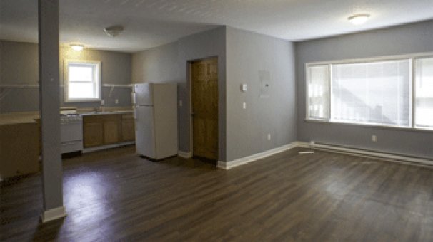 Living Room, Kitchen,