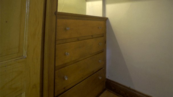 Built-In Bedroom Dresser