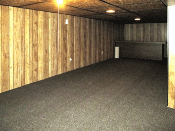 Finished Basement Rec Room