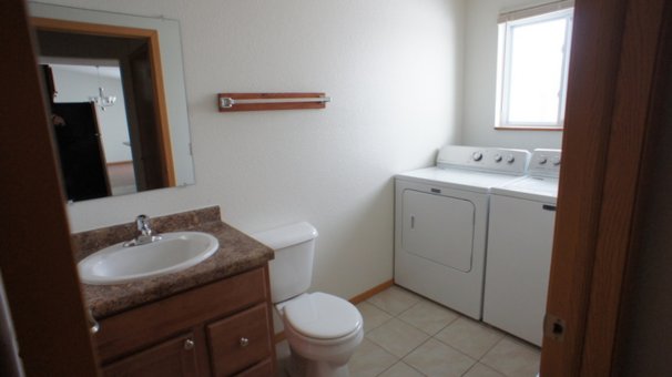 Bathroom with Laundry