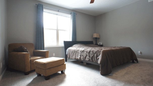 Master Bedroom on Main Floor